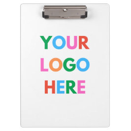 Einfaches, benutzerdefiniertes Firmenlogo Klemmbrett