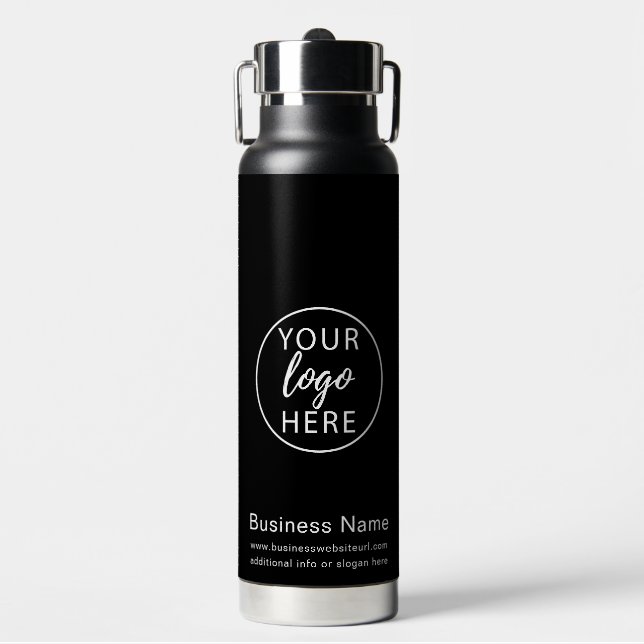 Einfaches benutzerdefiniertes Firmenlogo Trinkflasche (Vorderseite)