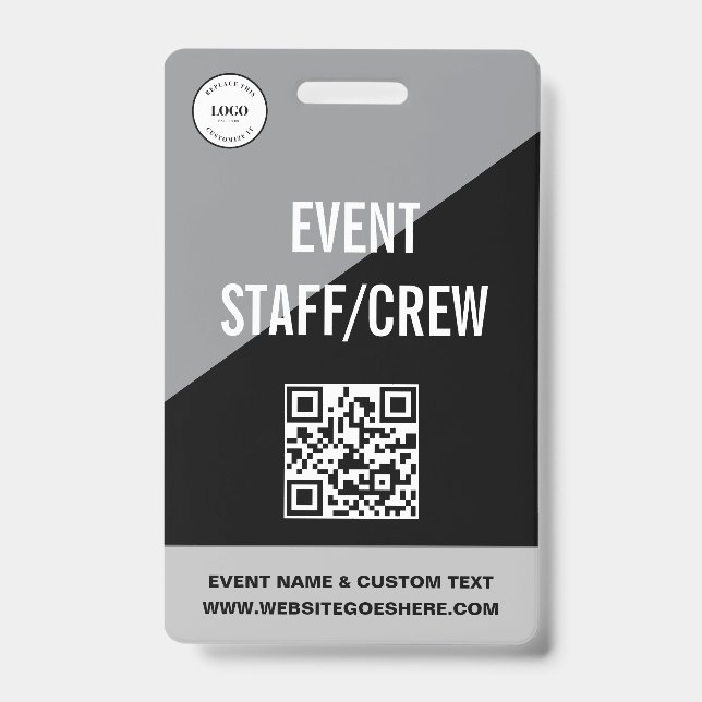 Einfaches benutzerdefiniertes QR-Code-Logo für Eve Ausweis (Vorderseite)
