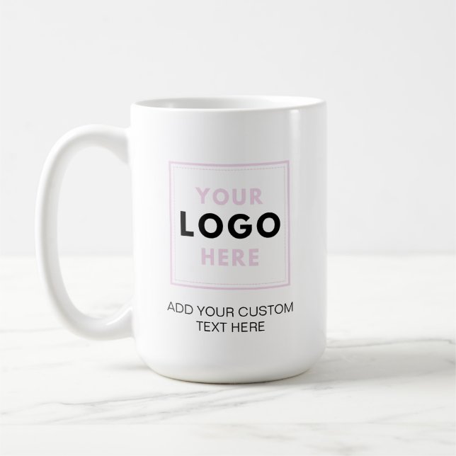 Einfaches Berufliches Logo Kaffeetasse (Links)