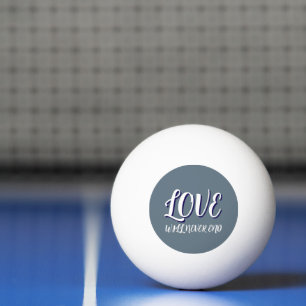 EINFACHES BESONDERES GESCHENK VATER FRAUEN FREUNDI TISCHTENNISBALL