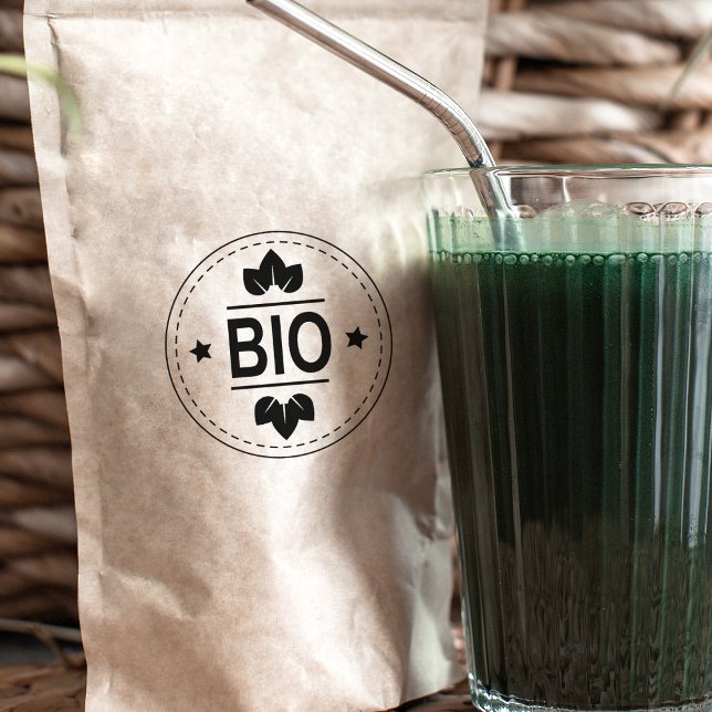 Einfaches Bioprodukt, Ökologisch Gummistempel (Von Creator hochgeladen)