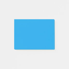 Einfaches Blau Post-it Klebezettel