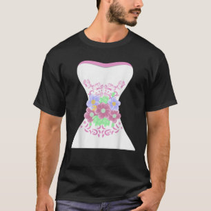 Einfaches Brautkleid Geschenk für Brautparty-Gesch T-Shirt