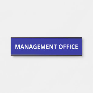 Einfaches Büro der Marineverwaltung Türschild