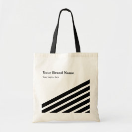 Einfaches Business Brand School Pop Up Store Tragetasche