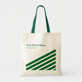Einfaches Business Brand School Pop Up Store Tragetasche
