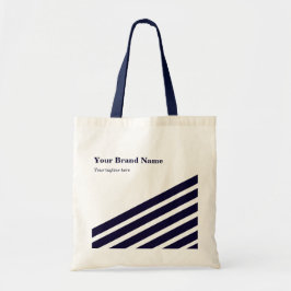 Einfaches Business Brand School Pop Up Store Tragetasche