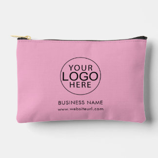Einfaches Business-Logo-Website-Swag benutzerdefin Zubehörtasche