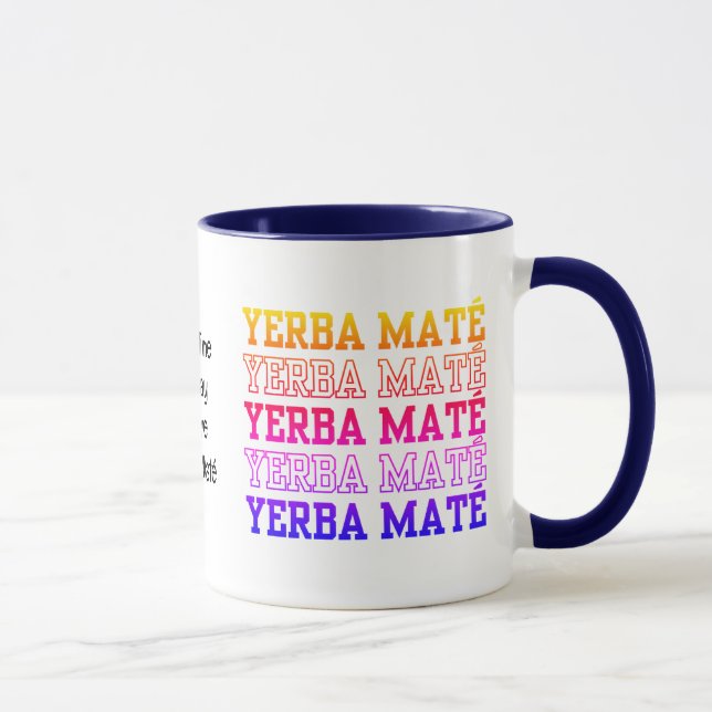 Einfaches Christliches JERBE MATE Gebet Tasse (Rechts)