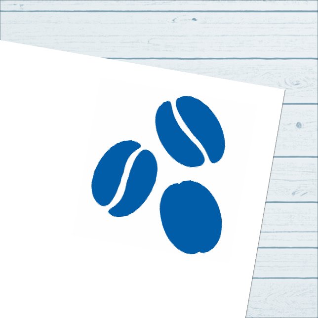 Einfaches Coffee Bean Trio Permastempel (Von Creator hochgeladen)