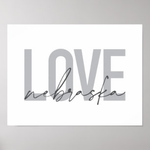 Einfaches, cooles, urbanes modernes Design der Lie Poster