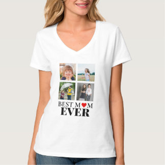 Einfaches Design für benutzerdefinierbares Foto-Gr T-Shirt