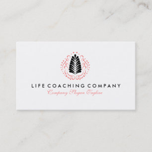 Einfaches Design für Gecoacht Logos im modernen Le Visitenkarte