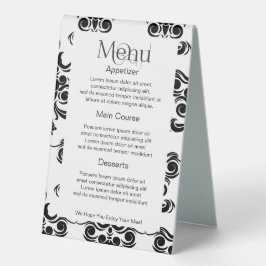 Einfaches Design Ihres eigenen Personalisierten Me Tischaufsteller