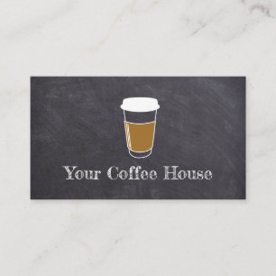 Einfaches Design Kostenlose Prämie Kaffeekarte Treuekarte