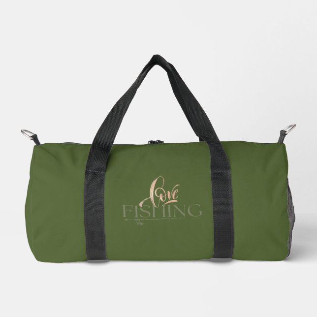 Einfaches Design | Liebe Duffle Bag (Vorderseite)