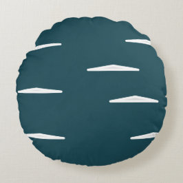 Einfaches Design Rundes Kissen