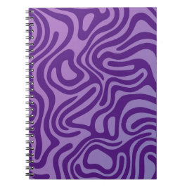 Einfaches Design und elegantes abstraktes SpiralNo Notizblock