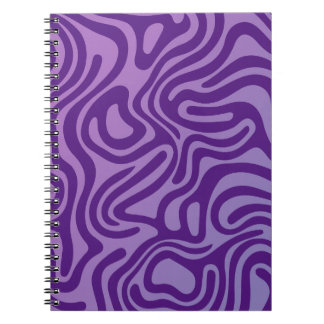 Einfaches Design und elegantes abstraktes SpiralNo Notizblock