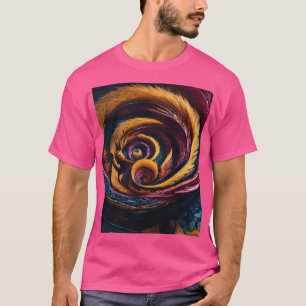 einfaches dunkles T-Shirt