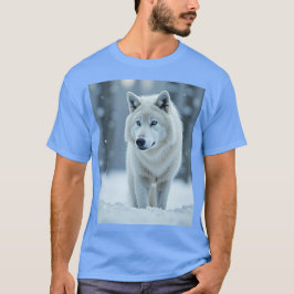Einfaches dunkles T-Shirt für Herren