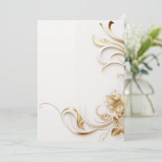 Einfaches Einladungs-Design Dankeskarte