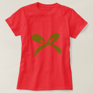 Einfaches elegantes benutzerdefiniertes Logo hier T-Shirt