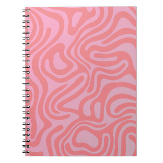 Einfaches, elegantes Design Abstraktes Spiral-Bühn Notizblock