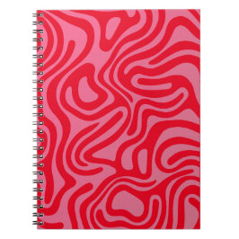 Einfaches, elegantes Design Abstraktes Spiral-Bühn Notizblock