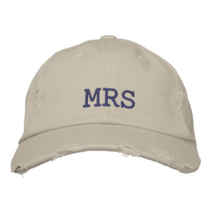 Einfaches elegantes Hochzeitsstil-Party Bestickte Baseballkappe