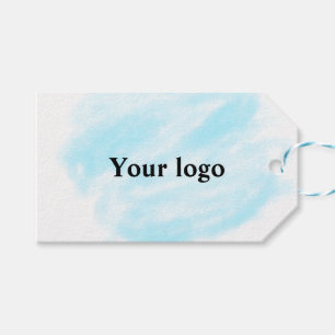 Einfaches, elegantes, individuelles Logo Geschenkanhänger