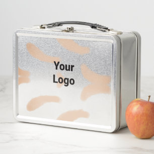 Einfaches, elegantes, individuelles Logo Metall Brotdose