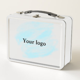 Einfaches, elegantes, individuelles Logo Metall Brotdose