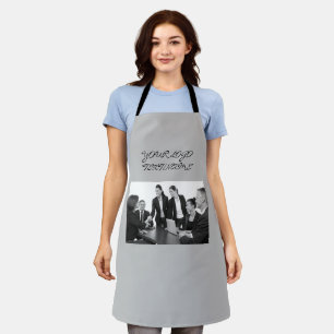 Einfaches, elegantes, individuelles Logo Schürze
