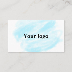 Einfaches, elegantes, individuelles Logo Visitenkarte