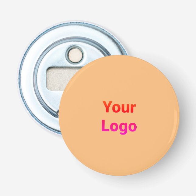 Einfaches, elegantes Logo Flaschenöffner (Vorderseite)