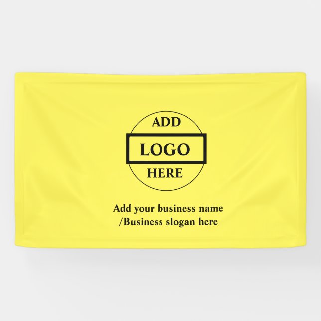 Einfaches, elegantes Logo für das Unternehmen Banner (Horizontal)