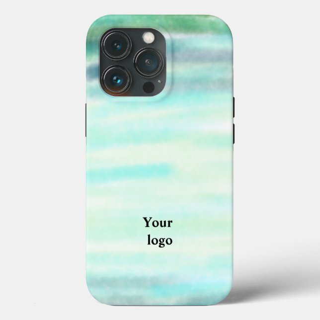Einfaches, elegantes Logo hier Case-Mate iPhone Hülle (Rückseite)