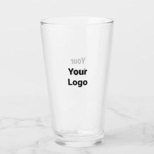 Einfaches, elegantes Logo hier Glas
