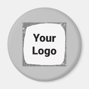 Einfaches, elegantes Logo Magnet