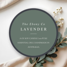 Einfaches elegantes minimales Rustikales Green Can