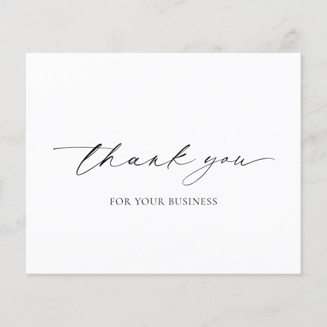 Einfaches elegantes, modernes Budget Business Viel Flyer (Vorne)