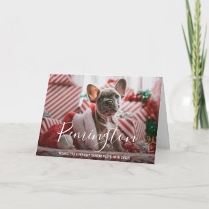 Einfaches elegantes Niedliches Foto Weihnachten