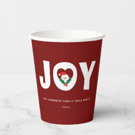 Einfaches elegantes Niedliches Party Santa Christm Pappbecher