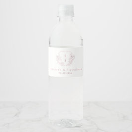 Einfaches elegantes rosa Kirschblossom Monogramm-W
