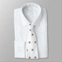 Einfaches Elegantes Schwarz Weiß Monogramm Monogra