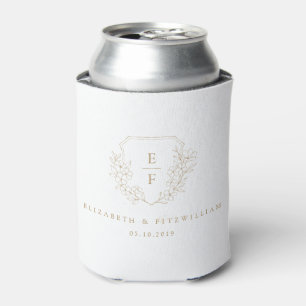 Einfaches, elegantes Wappen des Chirry-Blossom Mon Dosenkühler