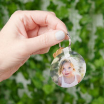 Einfaches Erinnerungsstück mit zwei Kinderfotos