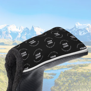 Einfaches Ersetzen von Logos und bearbeitbarem Tex Golf Headcover